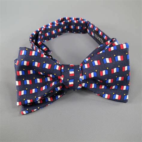 hermes tie with french flag|hermes bow ties.